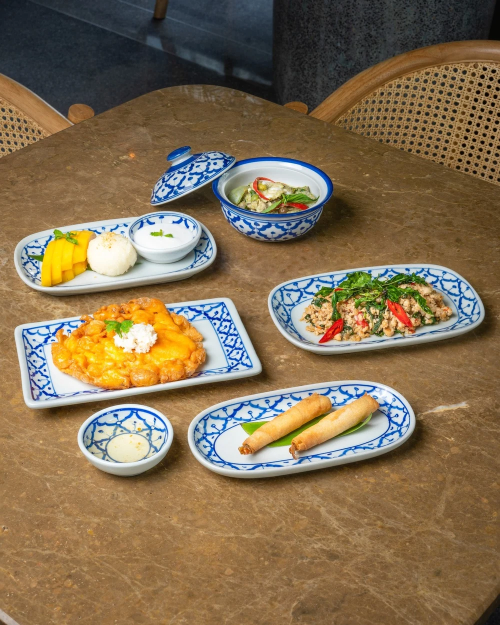 Prepared dishes featured by Roschas Culinary School